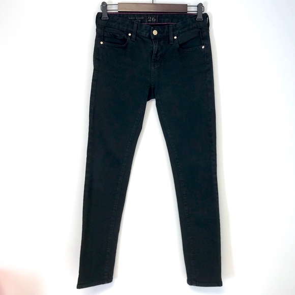 Kate Spade | Black Broome Street denim jeans 26 - Picture 1 of 7